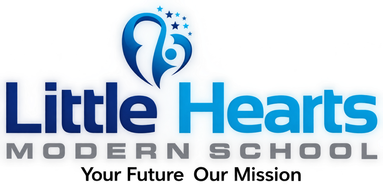 Little Hearts Modern School Logo